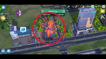 Alert billboards to Spider in SimCity buildit version 1.43 with Gameguardian