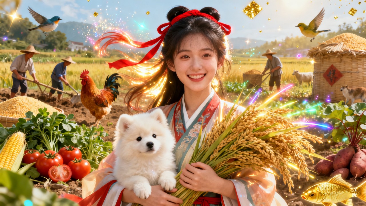 末世強者闖古代荒年！推廣稻種成縣主，帶高產稻種教百姓耕作，從寸草不生到麥浪滾滾，讓百姓從餓肚子變糧食滿倉，憑系統+生存經驗造福民生！#drama#短劇#种田#熱門短劇#短剧推荐#穿越#古装#短剧#逆袭