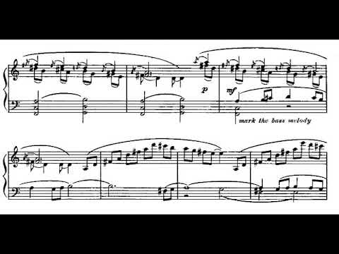 New Update  Aaron Copland - Four Piano Blues for Piano (1926-48) [Score-Video]