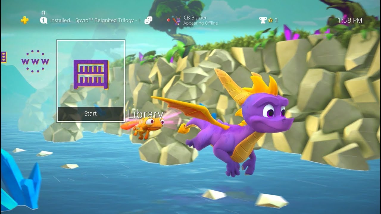 Spyro Reignited Trilogy - PS4 Hero Bundle Preorder (Sunny Flight Theme +  Spyro Avatars) - YouTube