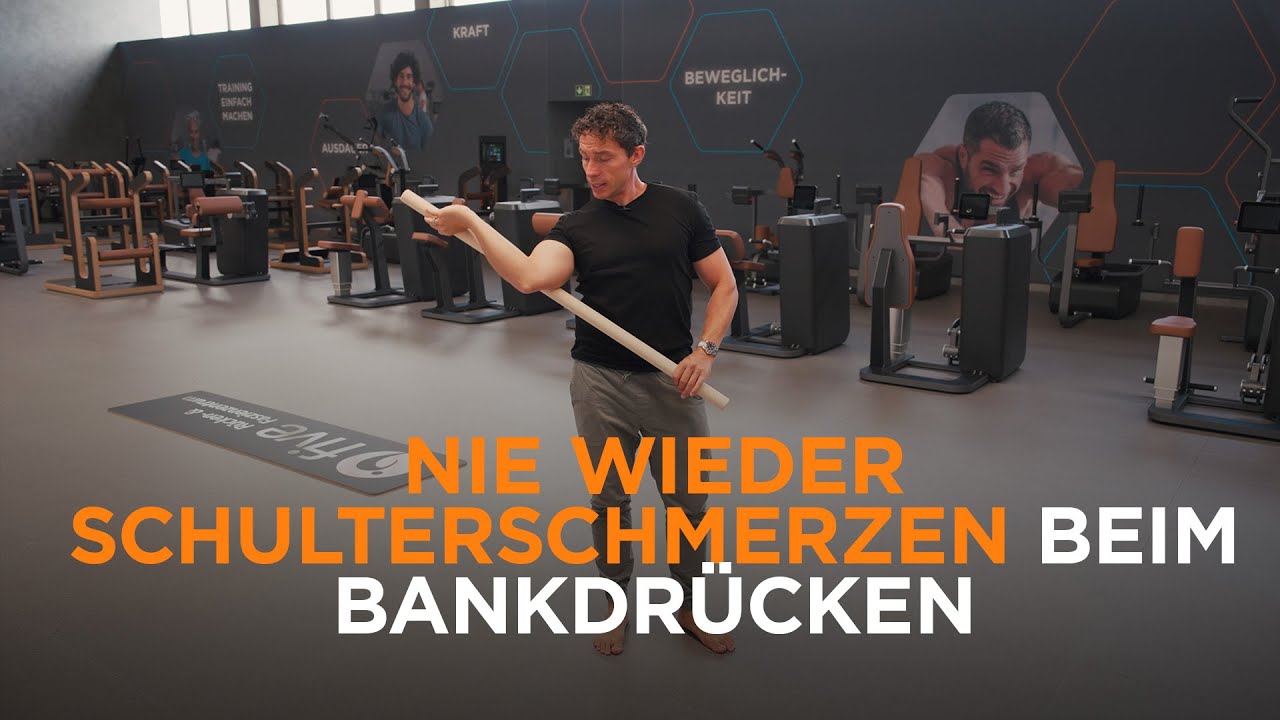 Nie wieder Schulterschmerzen beim Bankdrücken! Vorbeugende Übungen für eine gesunde Schulter