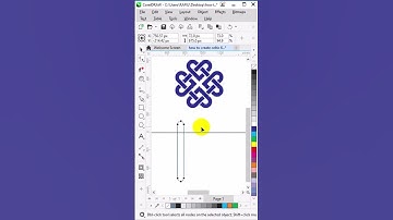 celtic Knot with corelDRAW Tutorial #corelDRAWtutorial #corelDRAWLogoDesign #CorelDrawTips
