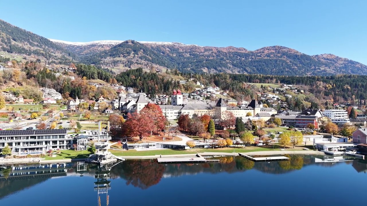 Millstatt am Millstätter See  Parkanlagen beim Strandbad 06.11.2025 