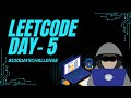 Top K Frequent Elements - LeetCode 347 | Day 5 of My Coding Journey