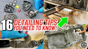 16 Car Detailing Tips And Tricks WILL HELP You Transform Your Car!