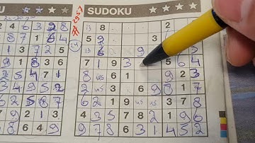 (#2957) Wednesday. Four Stars Sudoku puzzle. Bonus Extra edition. 06-16-2021 Extra part 2 of 4