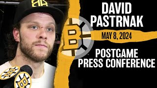 Bruins' David Pastrnak Talks Fight With Matthew Tkachuk screenshot 3