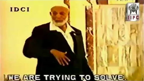 Christian Guest in Mosque by Ahmed deedat IPCI 01/03