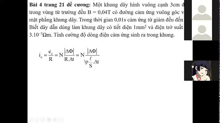 Bài tập về suất điện động cảm ứng lớp 11 năm 2024