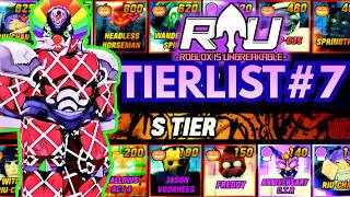 Roblox Is Unbreakable |  Trading Tierlist #7 (APRIL FOOLS)
