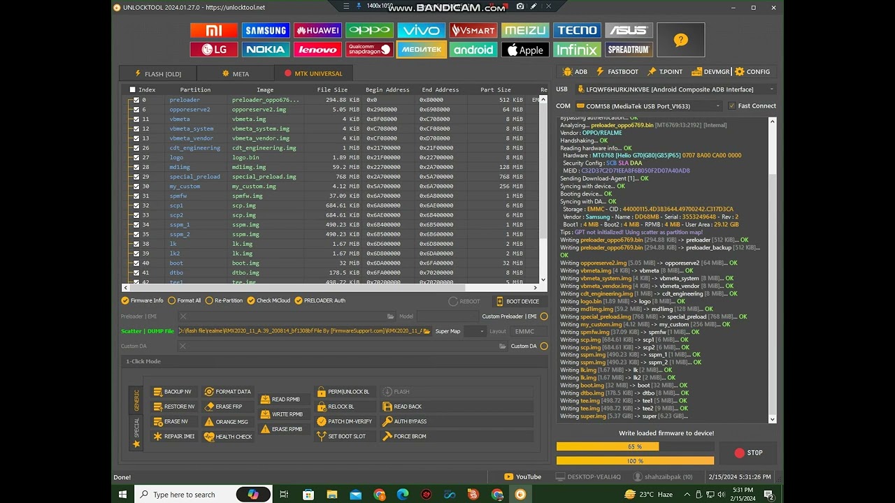 Realme C3 RMX2020  DeadBoot Repair