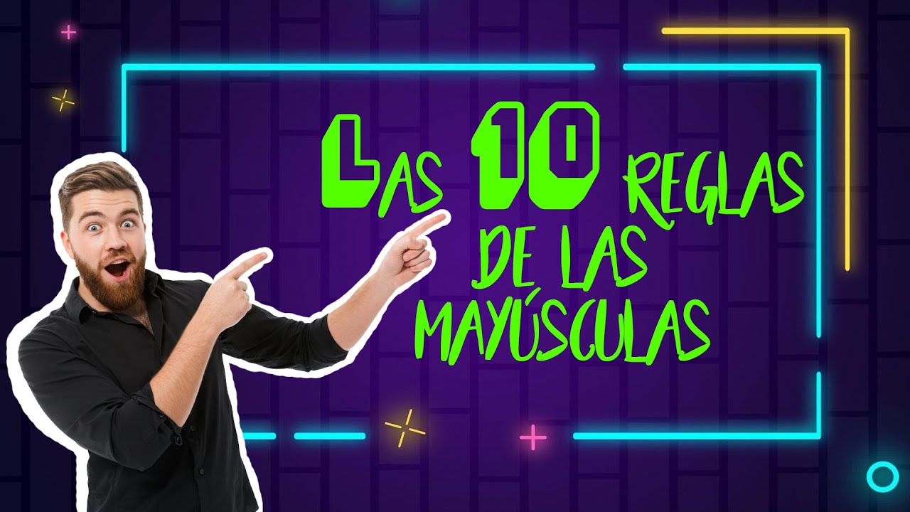¡Ell uso de las mayúsculas para niños! 10 reglas para su uso ¡Mejora tu ortografía!