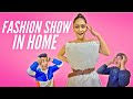 CREATING FASHION SHOW IN HOME CHALLENGE | Rimorav Vlogs