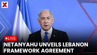 Netanyahu LIVE: Announces Lebanon Framework Agreement After Washington Talks