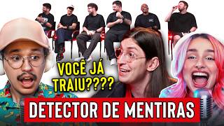 FELCA colocou o pessoal do AQUELES CARAS no DETECTOR DE MENTIRAS!