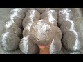 ASMR|| dusty play with massive hand! gritty grainy black texure dry crumbling on floor! sleep aid 😴