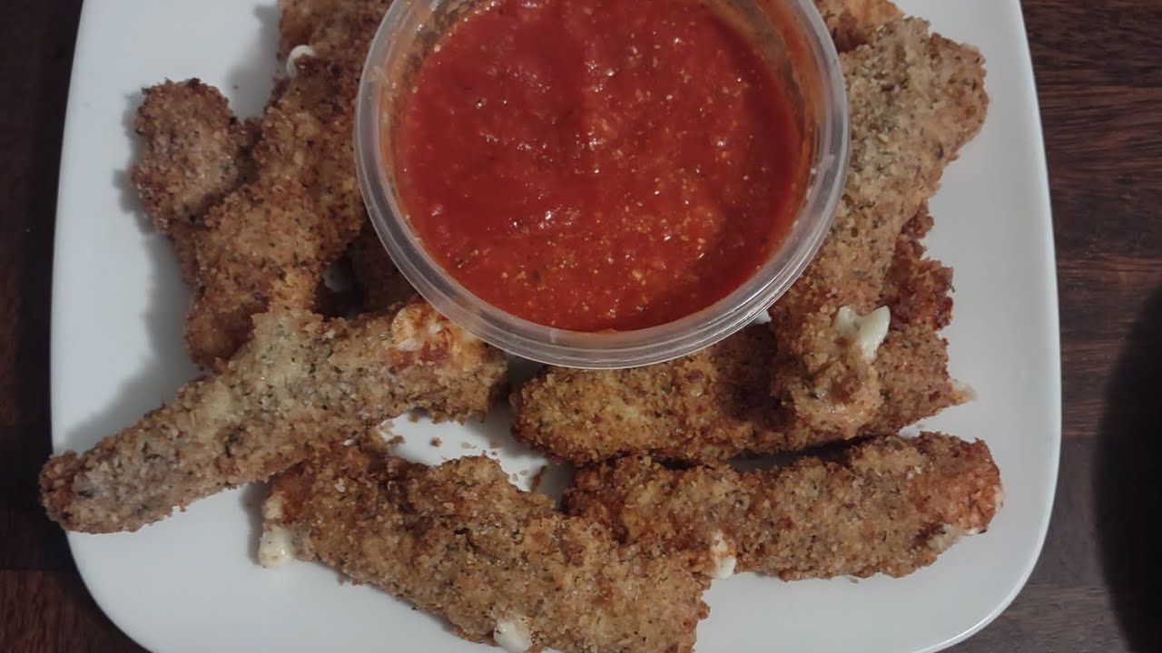 Mozzarella cheese stick recipe and Red sauce recipe YouTube