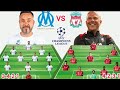 Marseille Vs Liverpool Potential Head To Head Line Up In The UCL Matchday 7 Phase Season 2025 2026