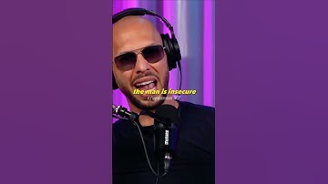Andrew Tate on men‘s insecurities @JustPearlTalk #shortsviral #andrewtate