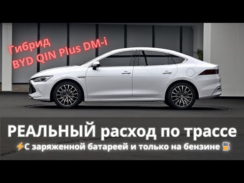 Видео: Расход энергии по факту ⚡Гибридный седан BYD QIN Plus DM-i