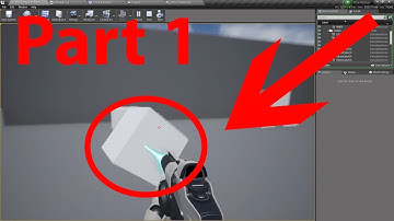 How to make a GRAVITY/PHYSICS GUN in UE4 || Part 1 || BLUEPRINTS || UE4 TUTORIALS