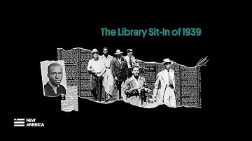 Video Introduction to The 1939 Library Sit-In Project