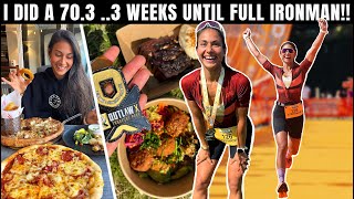 Race vlog | 3 weeks out till my first full distance IRONMAN!