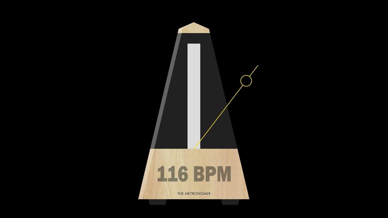 116 BPM Metronome YouTube