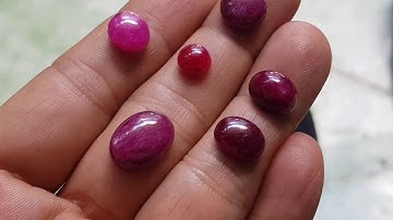 CÁCH PHÂN BIỆT CÁC ĐÁ RUBY LỤC PHI THIÊN NHIÊN