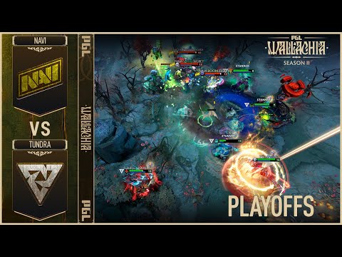 PLAYOFFS! NAVI vs TUNDRA - OFFICIAL HIGHLIGHTS - PGL Wallachia S2 | DOTA2