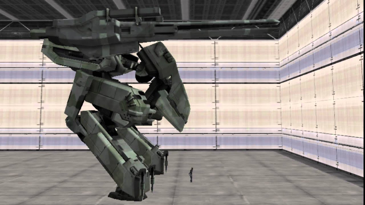 Reality Check Solid Snake vs Metal Gear REX YouTube
