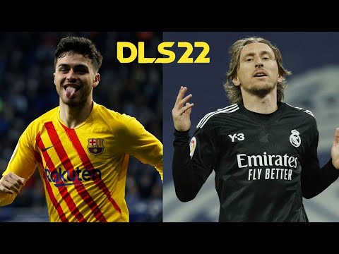 Kits de Real Madrid y Barcelona 🇪🇸 el clásico 2022 para DLS 22 ⚽