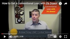 How to Get a Conventional Loan with 3% Down! 