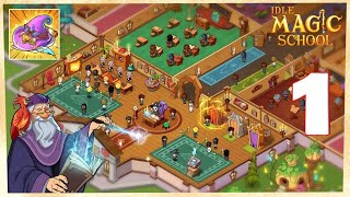 Idle Magic School - Gameplay Walkthrough Part 1 (iOS, Android) screenshot 2