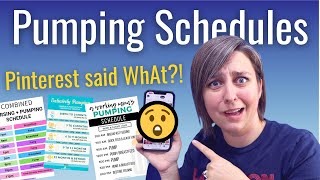 Creating A Pumping Schedule Pumping While Breastfeeding Schedules