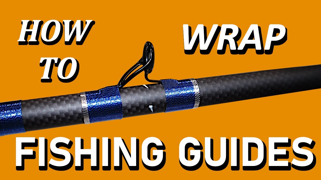 HOW TO WRAP A GUIDE ON A FISHING ROD, PIG WHIP CUSTOM FISHING ROD, ROD  BUILDING