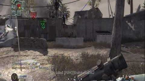 COD4 sniping killstreak