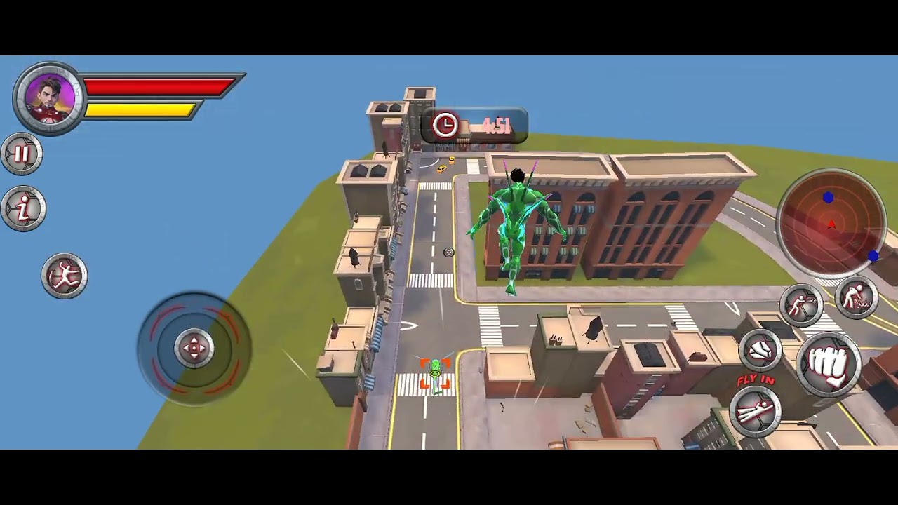 Playing Iron man super super hero