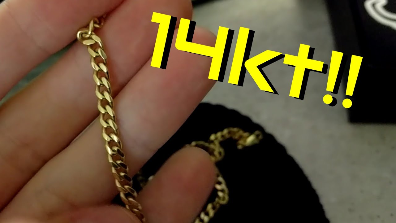 14kt Miami Cuban Chain - Jacoje 