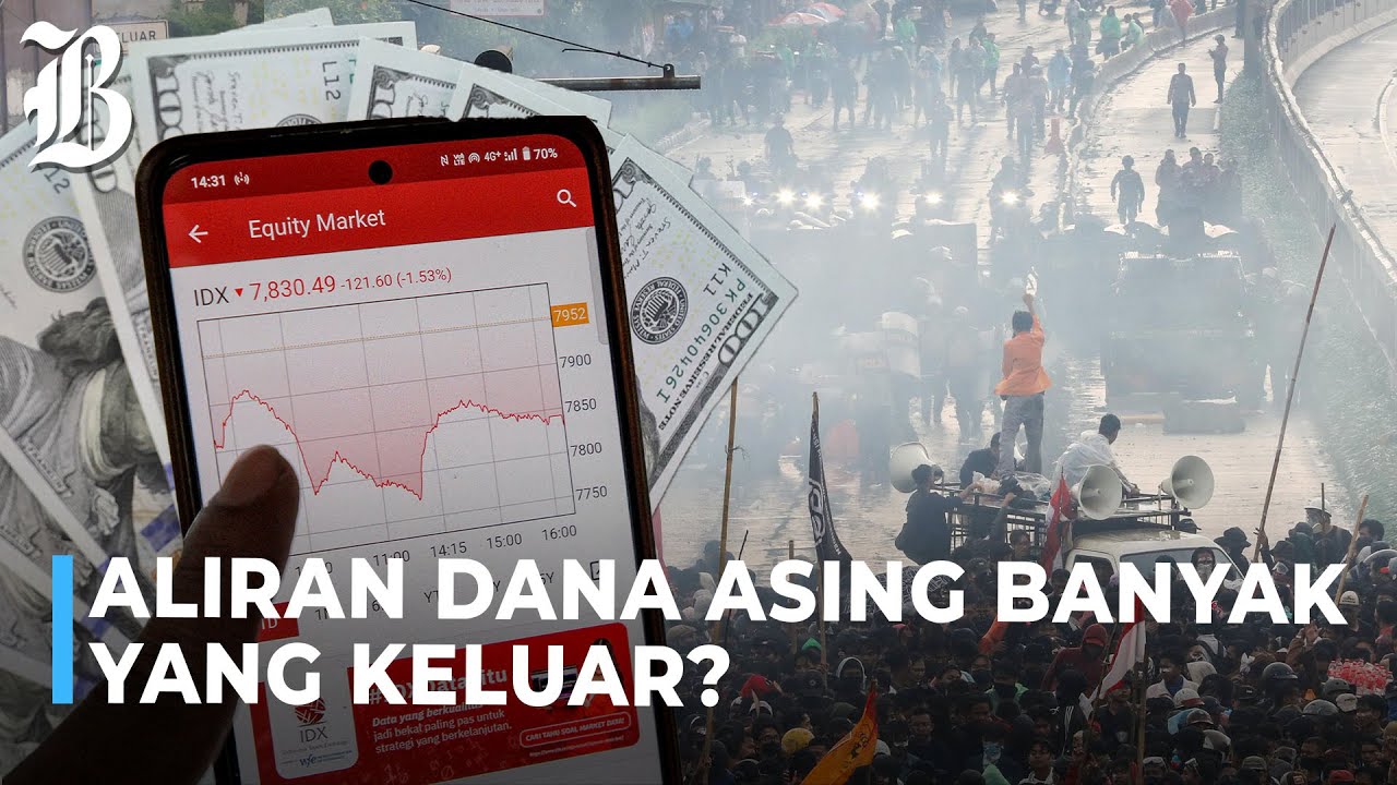 IHSG Dibuka Anjlok 3,31% Tertekan Sentimen Demo