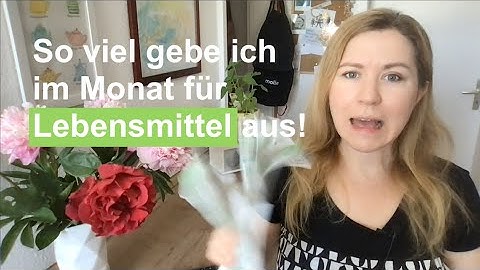 Wie viel gibt ein Single Haushalt im Monat für Lebensmittel aus? Geldbaum Finanzen rechnet nach