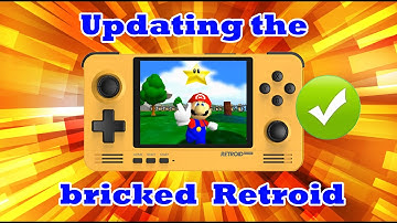Updating the bricked RETROID Pocket2