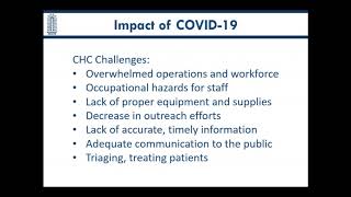 COVID-19 Webinar Series: Resource Sharing and Discussions with the Frontline