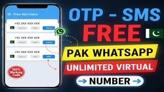 Get FREE VIRTUAL Phone NUMBER for WhatsApp, Telegram, OTP & SMS | Free Virtual WhatsApp Number screenshot 5