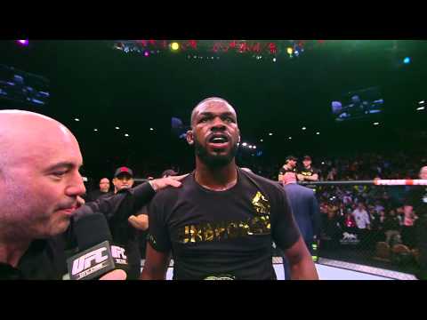 UFC 182: Jon Jones Octagon Interview