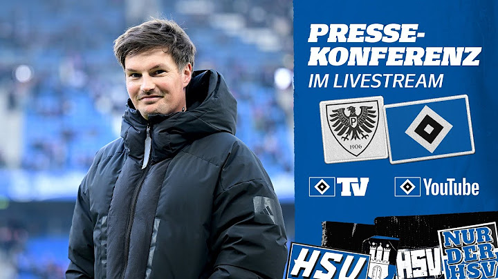RE-LIVE: PRESSEKONFERENZ MIT MERLIN POLZIN I Preußen Münster vs. HSV I 21. Spieltag