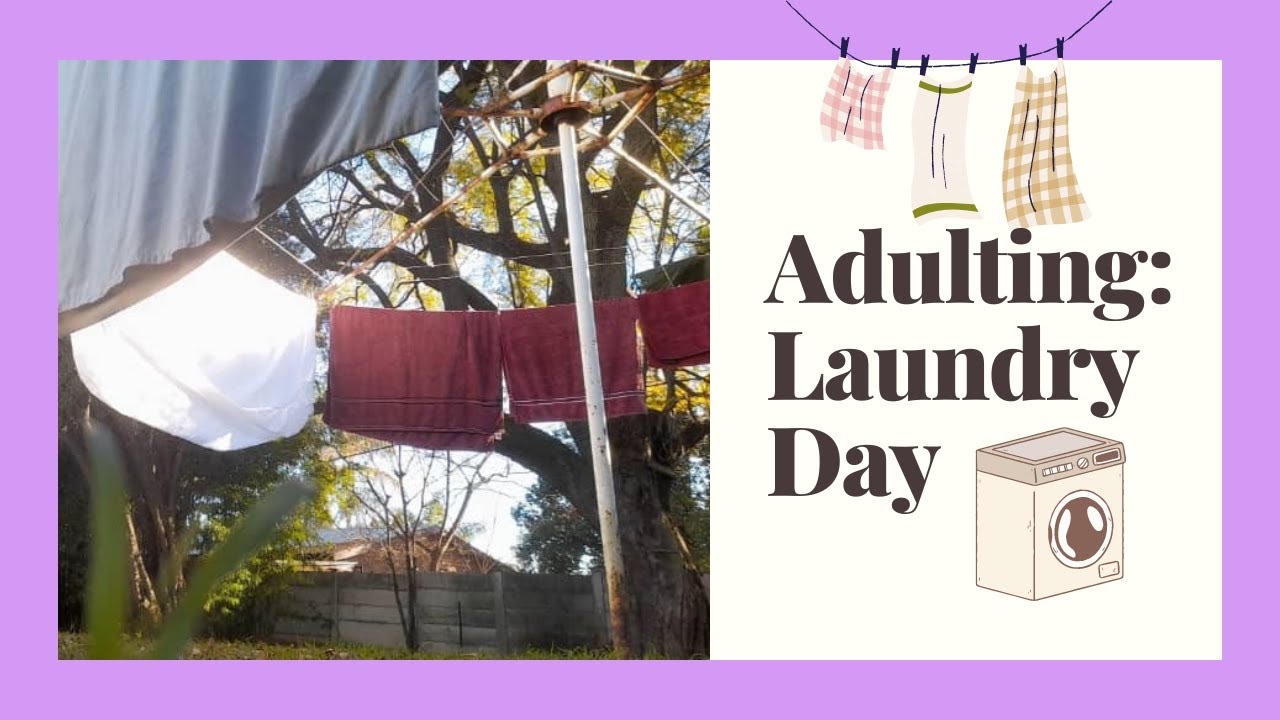 Adulting: Laundry Day (VLOG) - YouTube