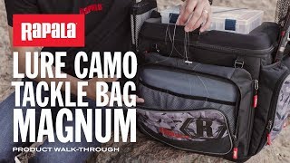 PRODUCT WALK-THROUGH: LureCamo Tackle Bag Magnum - Rapala®