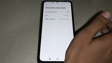 How to set data usage Poco M5, Poco M5 me data limit Kaise lagaen