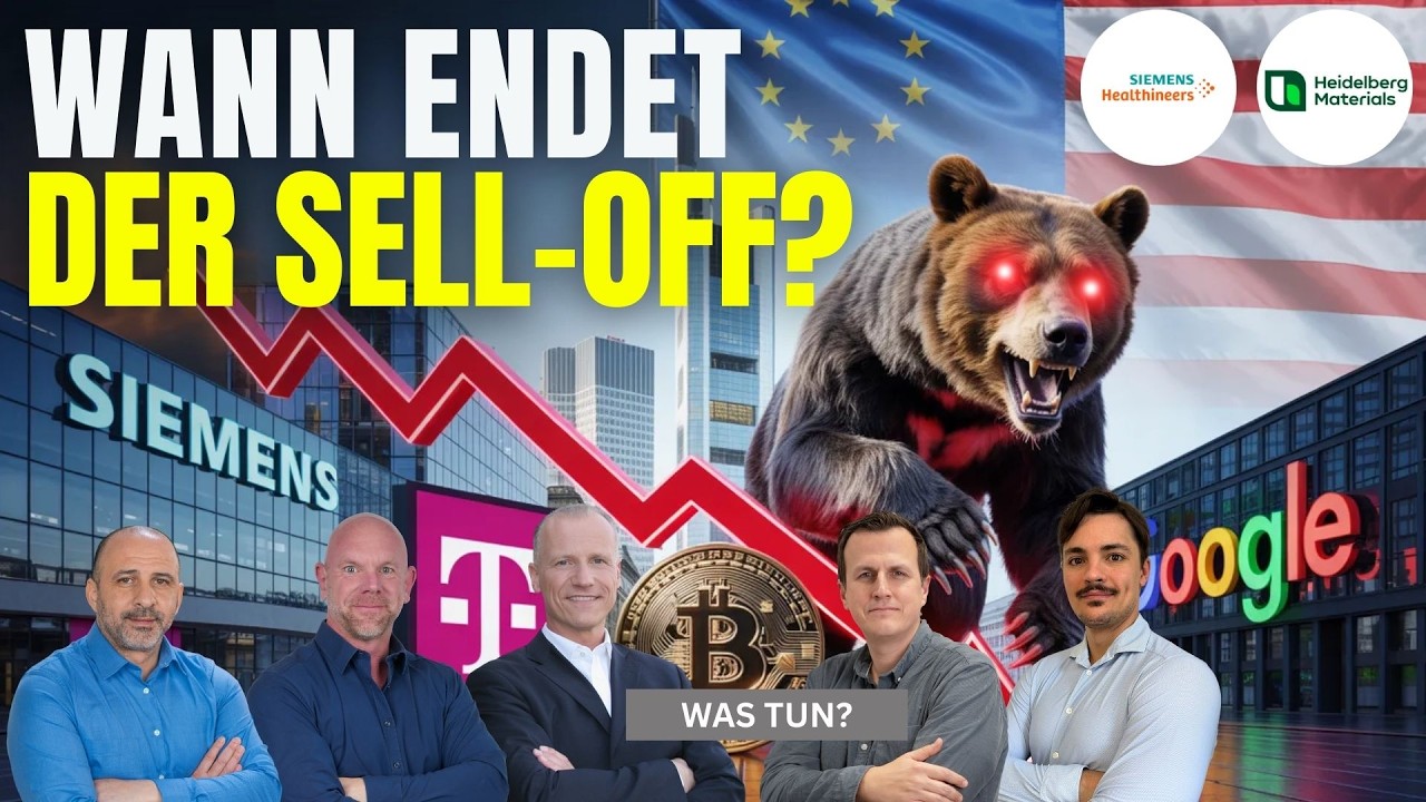Ruhe Bewahren oder alles verkaufen? Siemens| Deutsche Telekom| Heidelberg Materials| Alphabet|Krypto